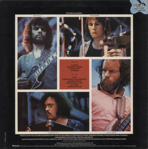 Isotope Illusion vinyl LP album (LP record) UK IS0LPIL338006