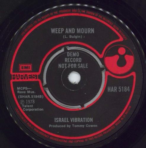 Israel Vibration The Same Song 7" vinyl single (7 inch record / 45) UK Q0Z07TH850054