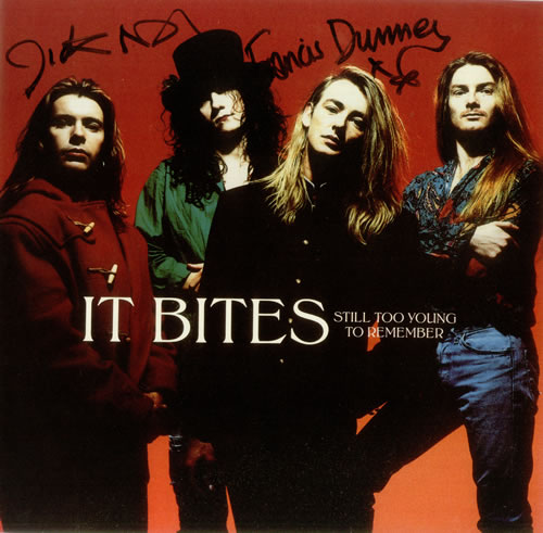 It Bites Still Too Young To Remember - Autographed 12" vinyl single (12 inch record / Maxi-single) UK ITB12ST20299