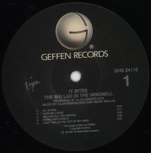 It Bites The Big Lad In The Windmill vinyl LP album (LP record) US ITBLPTH291785