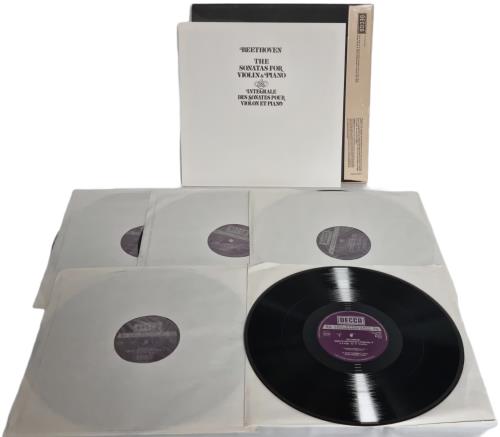 Itzhak Perlman & Vladimir Ashkenazy Beethoven: The Sonatas For Violin & Piano Vinyl Box Set Dutch IS2VXBE769848