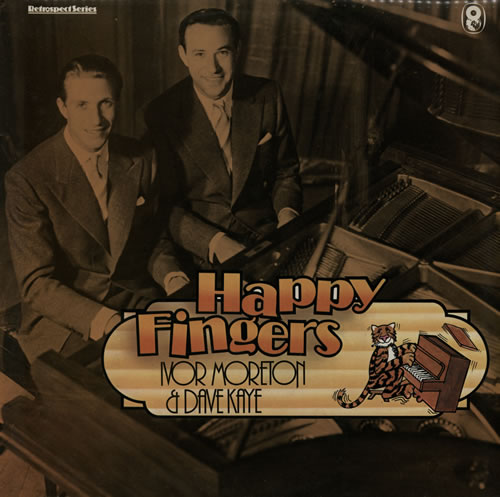 Ivor Moreton & Dave Kaye Happy Fingers vinyl LP album (LP record) UK IV1LPHA566913