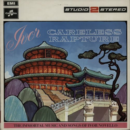 Ivor Novello Careless Rapture vinyl LP album (LP record) UK IV0LPCA617348