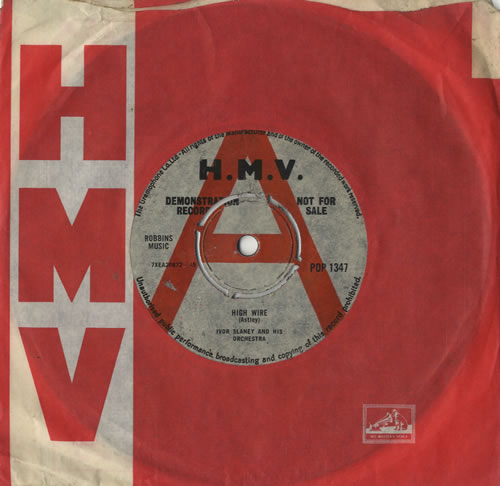 Ivor Slaney High Wire 7" vinyl single (7 inch record / 45) UK IVS07HI468964