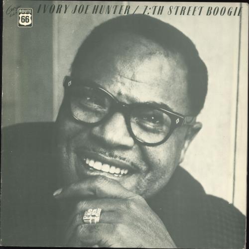 Ivory Joe Hunter 7th Street Boogie vinyl LP album (LP record) Swedish IJHLPTH707090