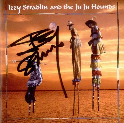 Izzy Stradlin Izzy Stradlin And The Ju Ju Hounds - Autographed CD album (CDLP) US IZZCDIZ525820