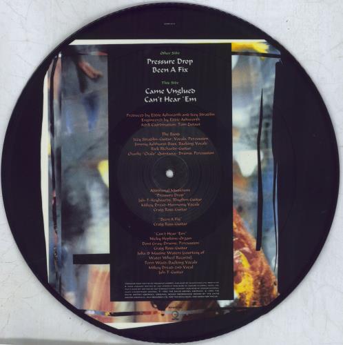Izzy Stradlin Pressure Drop 12" vinyl picture disc (12 inch picture record) UK IZZ2PPR827898