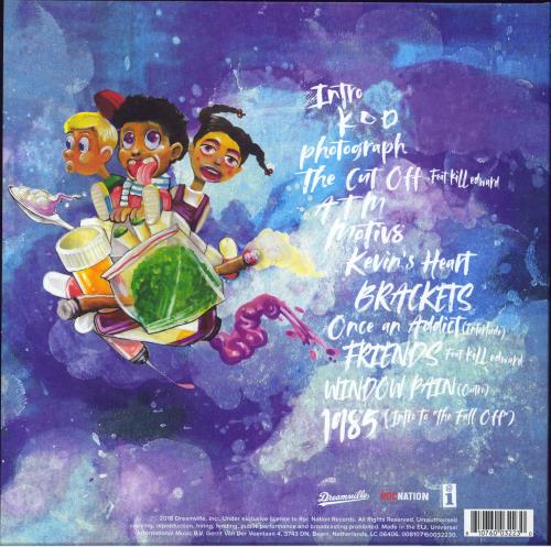 J. Cole KOD - 180gm vinyl LP album (LP record) UK 4EHLPKO821732