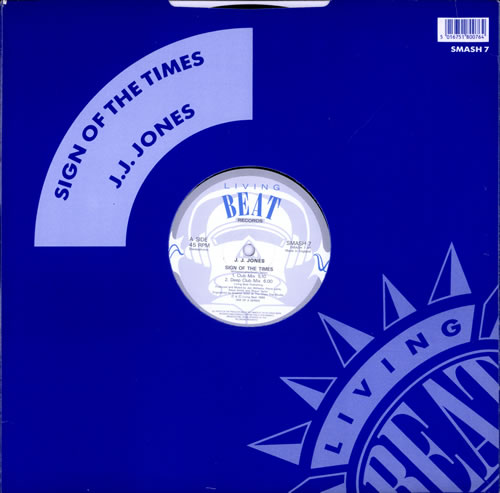 J. J. Jones Sign Of The Times 12" vinyl single (12 inch record / Maxi-single) UK JZJ12SI504918