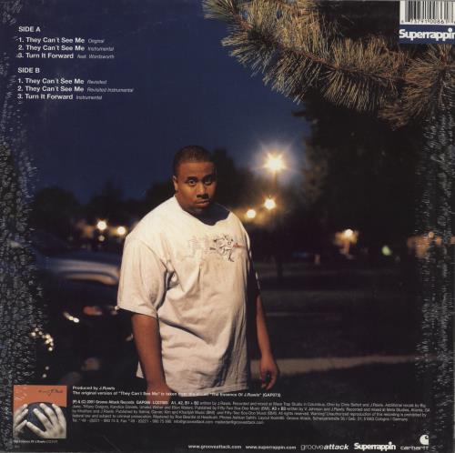 J. Rawls They Can't See Me - Sealed 12" vinyl single (12 inch record / Maxi-single) US 7GH12TH856318