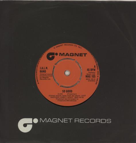 J.A.L.N. Band So Good 7" vinyl single (7 inch record / 45) UK KKC07SO750618