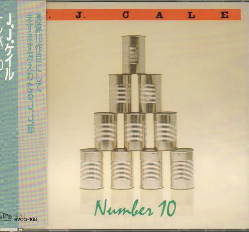 J.J. Cale Number 10 CD album (CDLP) Japanese JJCCDNU645784