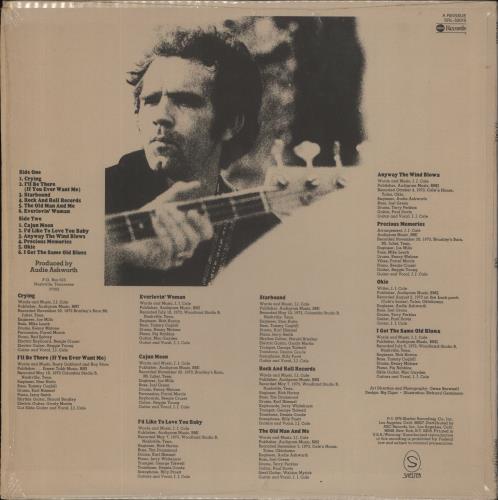 J.J. Cale Okie vinyl LP album (LP record) Canadian JJCLPOK321040