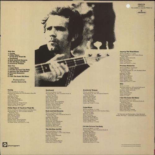 J.J. Cale Okie vinyl LP album (LP record) UK JJCLPOK337810