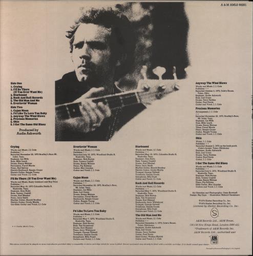 J.J. Cale Okie vinyl LP album (LP record) UK JJCLPOK446783