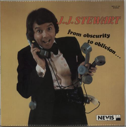 J.J. Stewart From Obscurity To Oblivion... - Autographed vinyl LP album (LP record) UK KZXLPFR660588