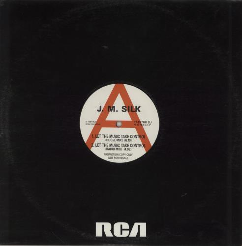 J.M. Silk Let The Music Take Control - promo 12" vinyl single (12 inch record / Maxi-single) UK J3P12LE759373