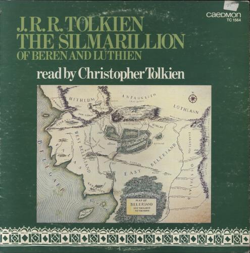 J.R.R. Tolkien The Silmarillion - VG vinyl LP album (LP record) US JRTLPTH860429