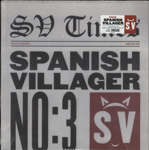 J.S. Ondara Spanish Villager No: 3 - Ruby Vinyl - Sealed vinyl LP album (LP record) US 93ULPSP873047