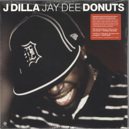 J Dilla Donuts - Sealed 2-LP vinyl record set (Double LP Album) US Q6B2LDO724766