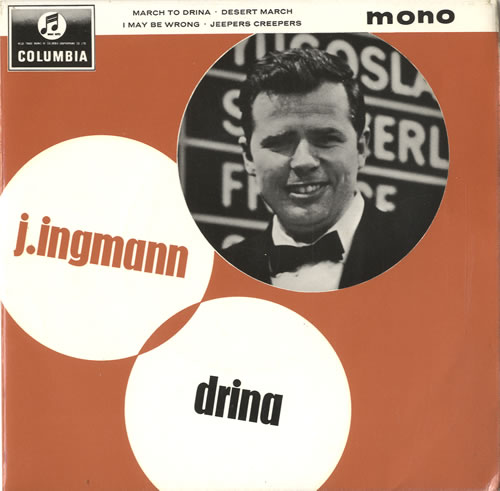 J�rgen Ingmann Drina 7" vinyl single (7 inch record / 45) UK J6307DR549263