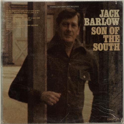 Jack Barlow Son Of The South vinyl LP album (LP record) US J75LPSO699237