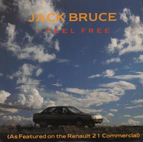 Jack Bruce I Feel Free 7" vinyl single (7 inch record / 45) UK J-B07IF61706