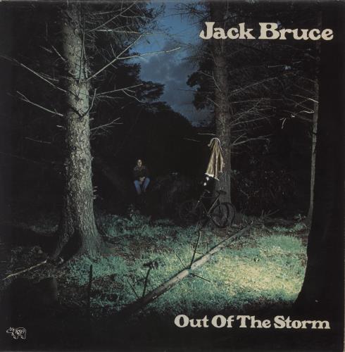 Jack Bruce Out Of The Storm + Insert vinyl LP album (LP record) UK J-BLPOU723925