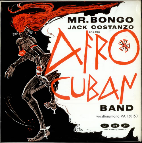 Jack Costanzo Mr. Bongo vinyl LP album (LP record) UK JYFLPMR504886