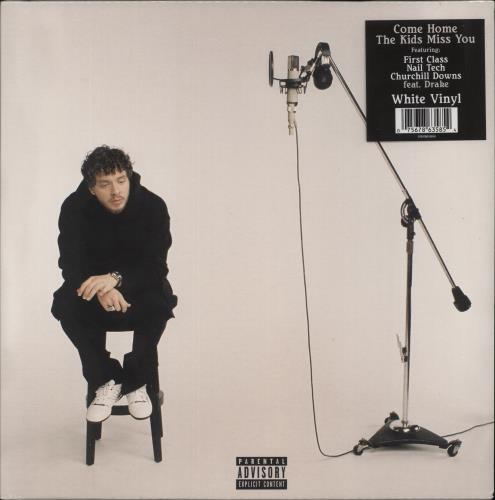 Jack Harlow Come Home The Kids Miss You - White Vinyl - Sealed vinyl LP album (LP record) US 4FCLPCO878172