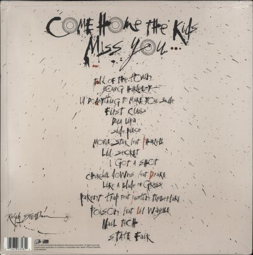 Jack Harlow Come Home The Kids Miss You - White Vinyl - Sealed vinyl LP album (LP record) US 4FCLPCO878172