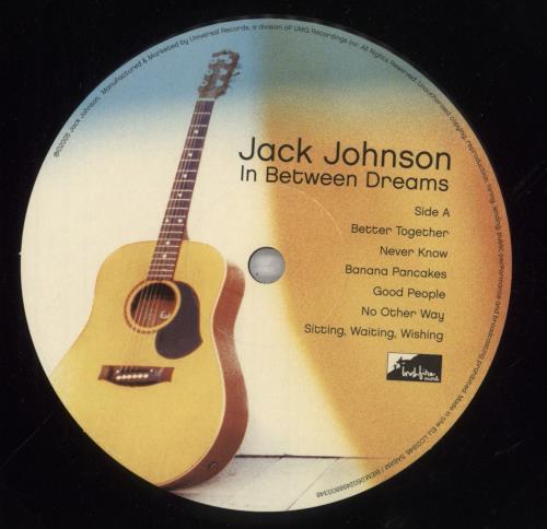 Jack Johnson In Between Dreams - 180gm vinyl LP album (LP record) UK JKJLPIN855393