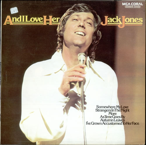 Jack Jones And I Love Her vinyl LP album (LP record) UK JJELPAN504850