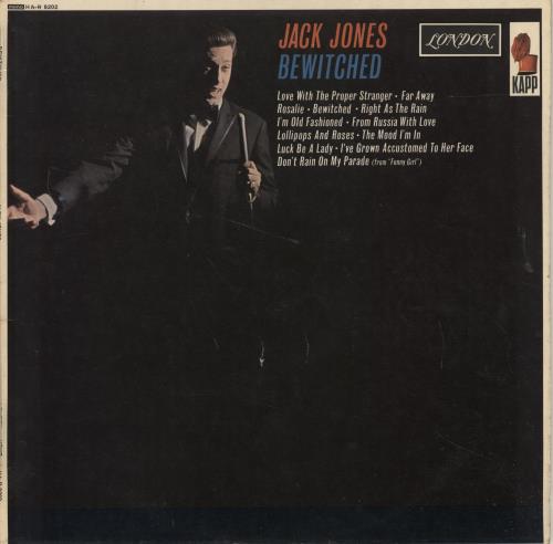 Jack Jones Bewitched vinyl LP album (LP record) UK JJELPBE691526