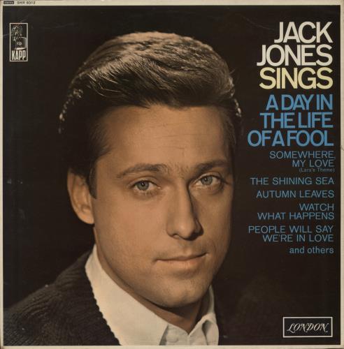 Jack Jones Jack Jones Sings vinyl LP album (LP record) UK JJELPJA890134