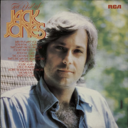 Jack Jones The Best Of Jack Jones vinyl LP album (LP record) UK JJELPTH603346