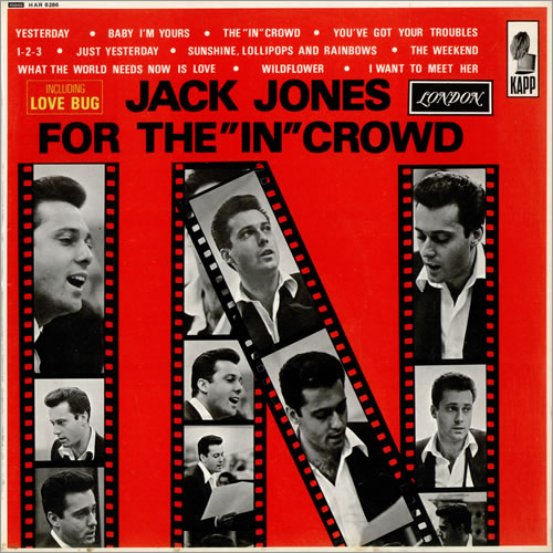 Jack Jones The 'In' Crowd vinyl LP album (LP record) UK JJELPTH473917