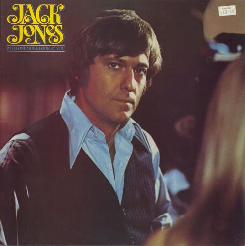 Jack Jones With One More Look At You vinyl LP album (LP record) UK JJELPWI832350
