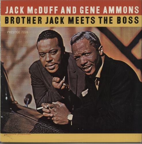 Jack McDuff Brother Jack Meets The Boss vinyl LP album (LP record) US UFJLPBR668297