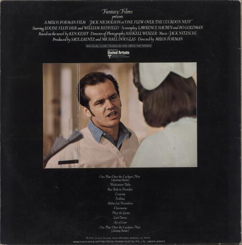 Jack Nitzsche One Flew Over The Cuckoo's Nest - Hype-Stickered vinyl LP album (LP record) US KQCLPON860398