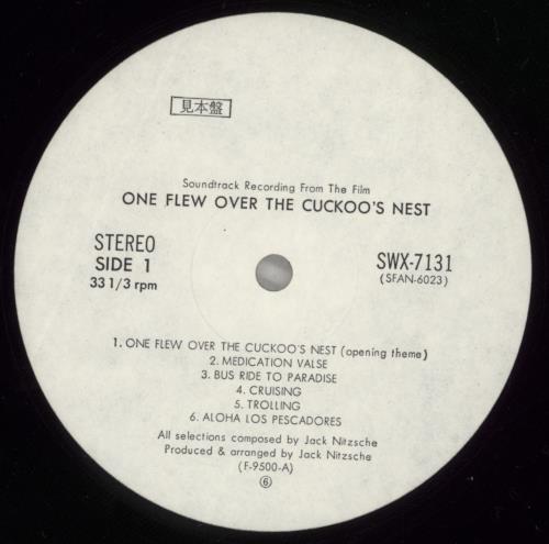 Jack Nitzsche One Flew Over The Cuckoo's Nest vinyl LP album (LP record) Japanese KQCLPON883566