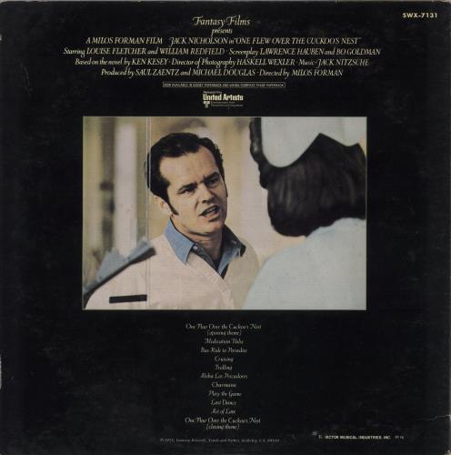 Jack Nitzsche One Flew Over The Cuckoo's Nest vinyl LP album (LP record) Japanese KQCLPON883566