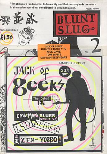 Jack Of Geeks The Debut EP + Magazine 7" vinyl single (7 inch record / 45) UK JGK07TH338426