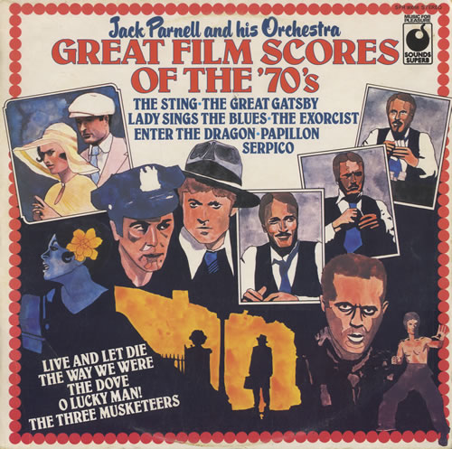 Jack Parnell Great Film Scores Of The '70's vinyl LP album (LP record) UK JKPLPGR484222