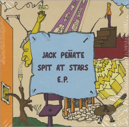 Jack Pe�ate Spit At Stars EP CD single (CD5 / 5") UK JPIC5SP397582