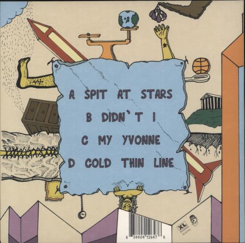 Jack Peate Spit At Stars EP 7" vinyl single (7 inch record / 45) UK JPI07SP397583