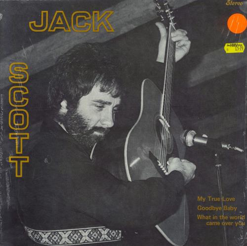 Jack Scott Jack Scott vinyl LP album (LP record) UK 1JSLPJA737042