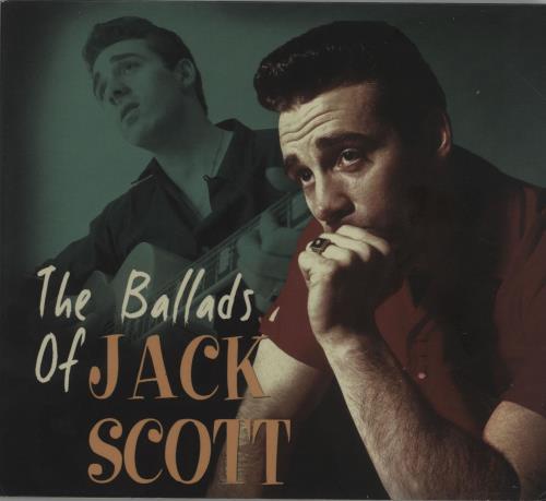 Jack Scott The Ballads Of Jack Scott CD album (CDLP) German 1JSCDTH688590