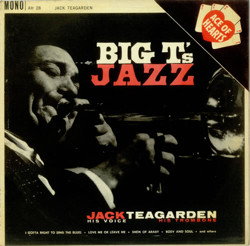 Jack Teagarden Big T's Jazz vinyl LP album (LP record) UK JTGLPBI451622