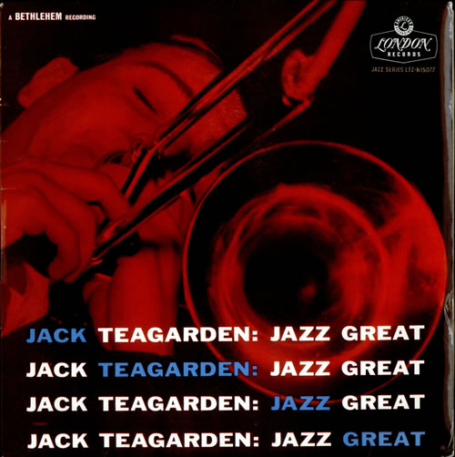 Jack Teagarden Jazz Great vinyl LP album (LP record) UK JTGLPJA529716